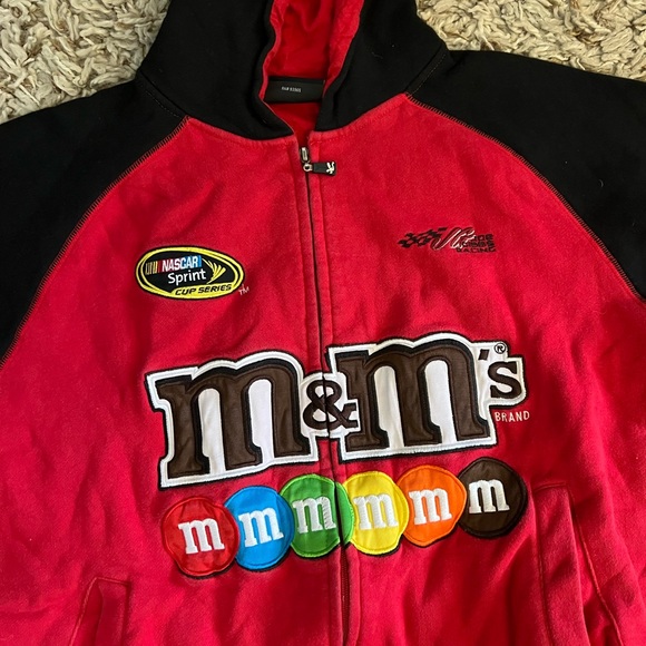 M&M Nascar hoodie - Picture 2 of 2